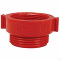 Dixon The Right Connection Reducer Rocker Lug Hydrant Adapter, 1-1/2 in, FNPSH x MNST, Polycarbonate, Dome POLYHA15S15F